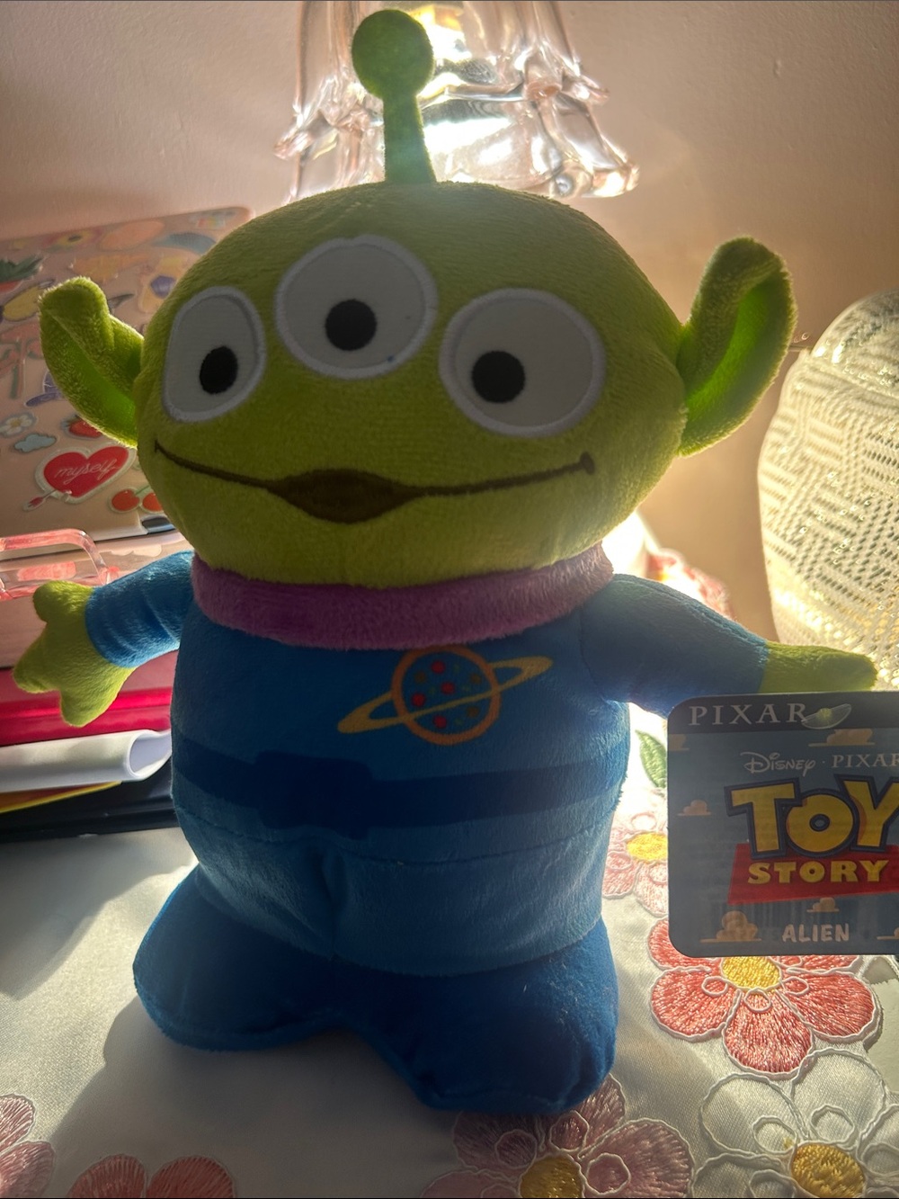 Toy Story Alien Plush Toy - Green and Blue